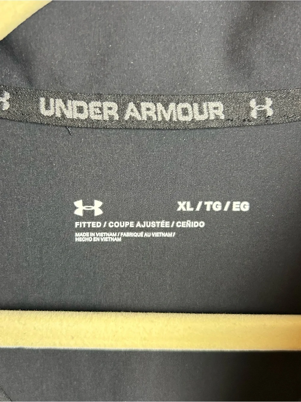 NWT Under Armour Vanish Hybrid Vest | Men's Fitted Athletic Full Zip | XL